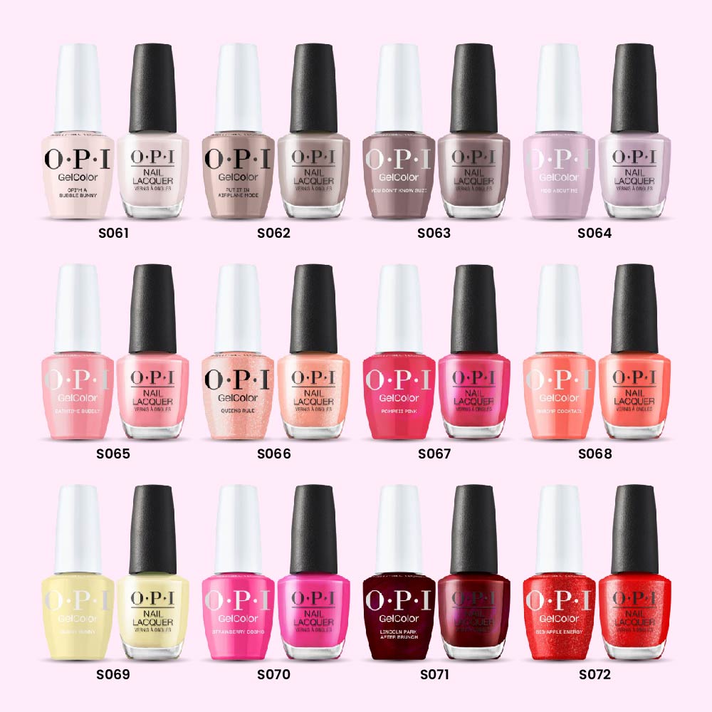OPI Gel Nail Polish Duo - Set 12 Gel Colors - OPI Spring 2026 The New OPIcons Collection - DTK Nail Supply