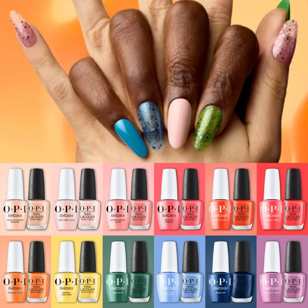 OPI Gel Nail Polish Duo - Set 12 Gel Colors - OPI Summer 2025 Make 'Em Jelly Collection - DTK Nail Supply