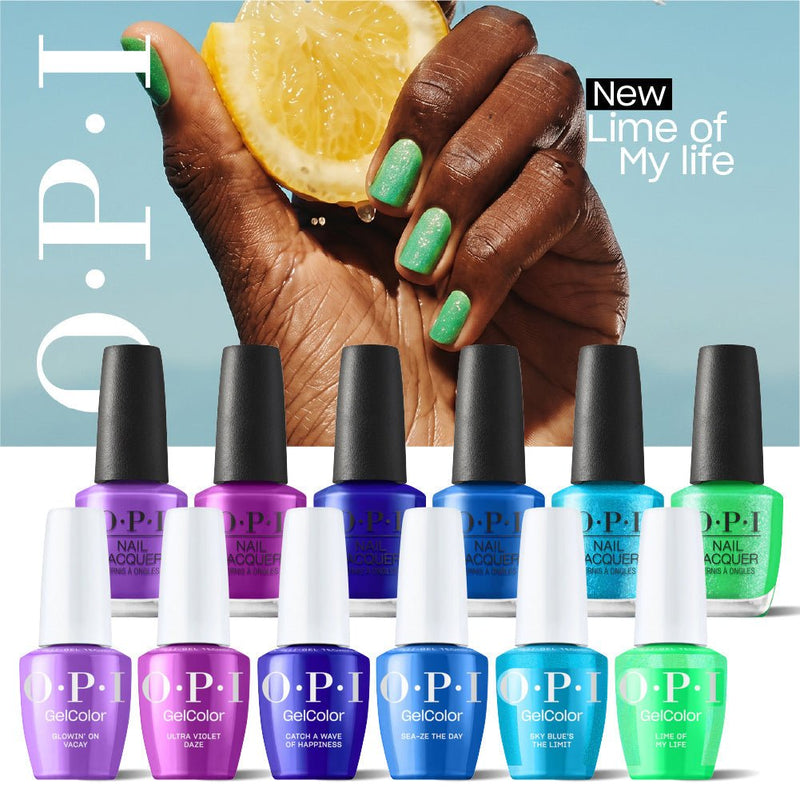 OPI Gel Nail Polish Duo - Set 6 Colors - OPI Summer 2026 Collection - Set 1 - DTK Nail Supply