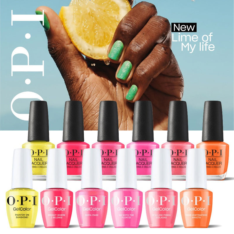 OPI Gel Nail Polish Duo - Set 6 Colors - OPI Summer 2026 Collection - Set 2 - DTK Nail Supply