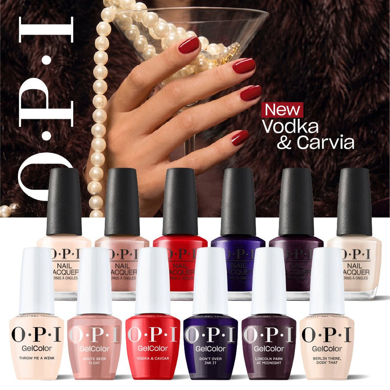 OPI Gel Nail Polish Duo - Set 6 Colors - OPI's Most Requested Collection - Fall 2026 - Set 2 - DTK Nail Supply