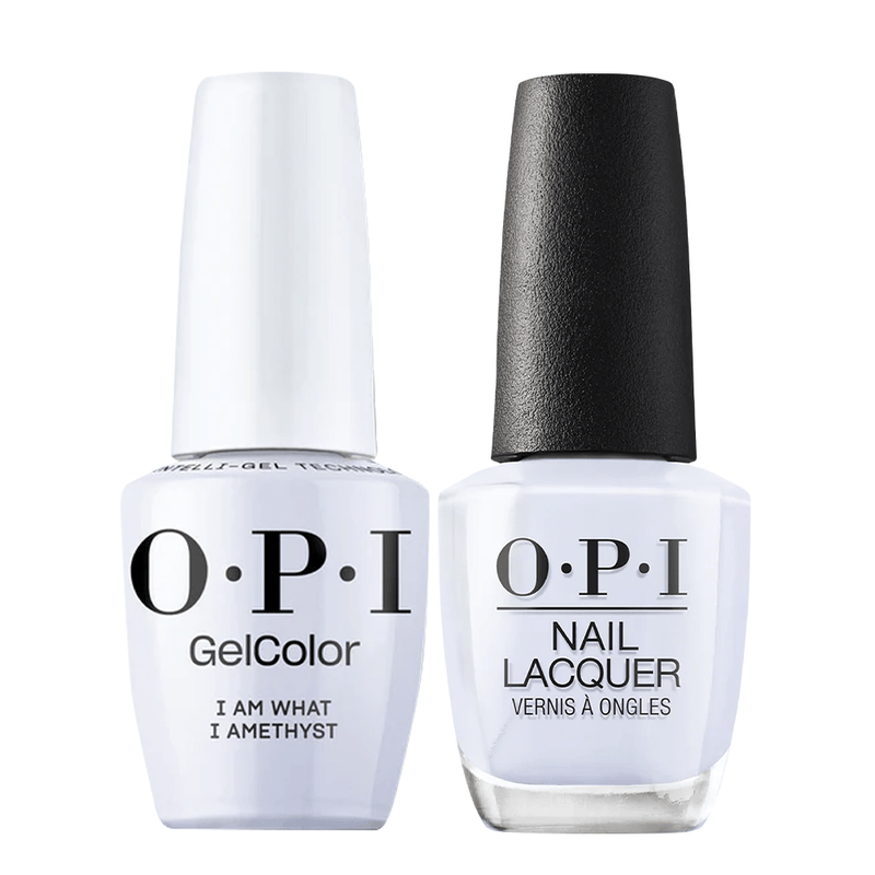 OPI Gel Nail Polish Duo - T76 I Am What I Amethyst - DTK Nail Supply