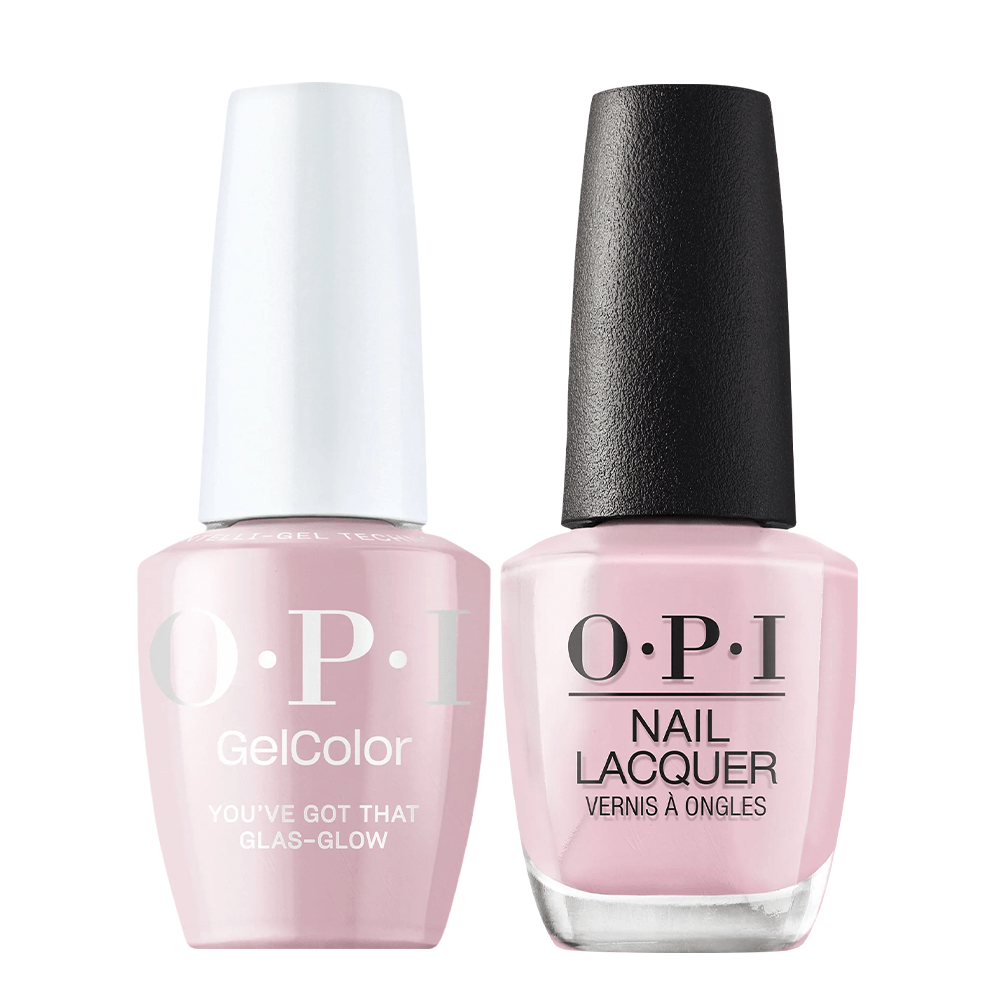 OPI Gel Nail Polish Duo - U22 You've Got That Glas - glow - DTK Nail Supply