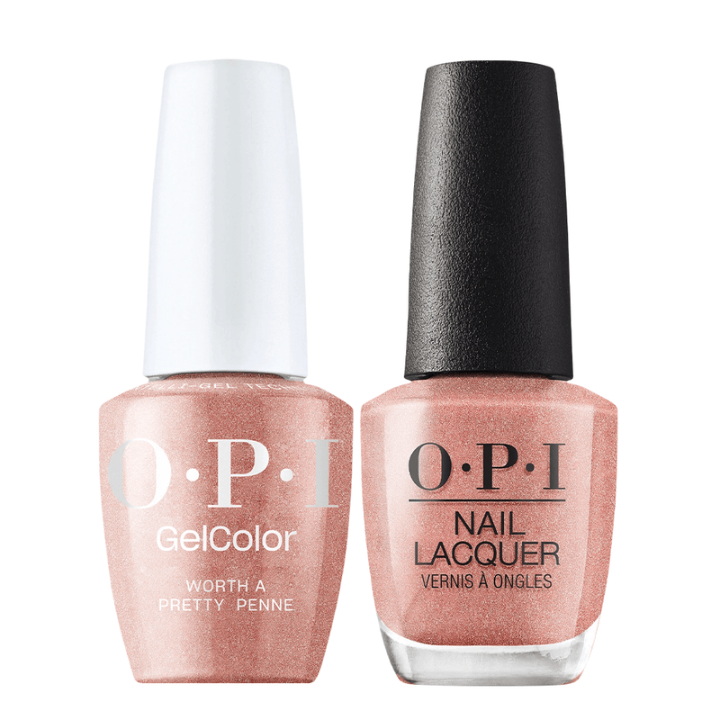 OPI Gel Nail Polish Duo - V27 Worth a Pretty Penne - DTK Nail Supply