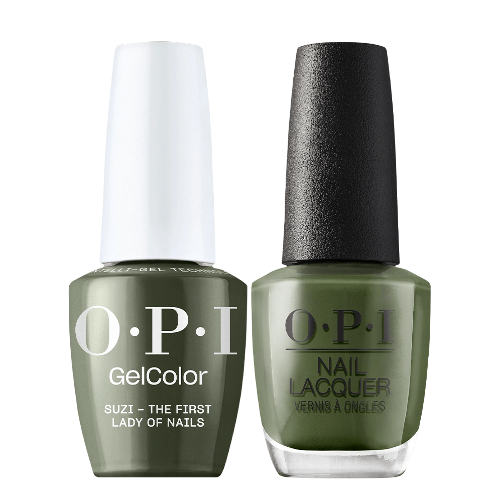 OPI Gel Nail Polish Duo - W55 Suzi - The First Lady of Nails - DTK Nail Supply