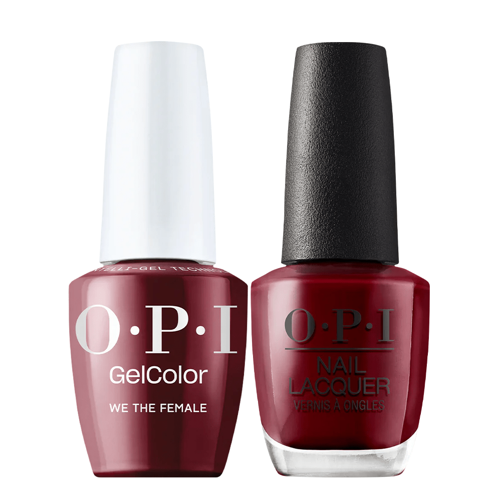 OPI Gel Nail Polish Duo - W64 We the Female - DTK Nail Supply