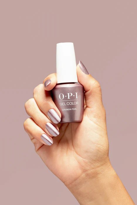 OPI Gel Nail Polish - F013 Supernova Pearl - Gel Polish 0.5oz - DTK Nail Supply