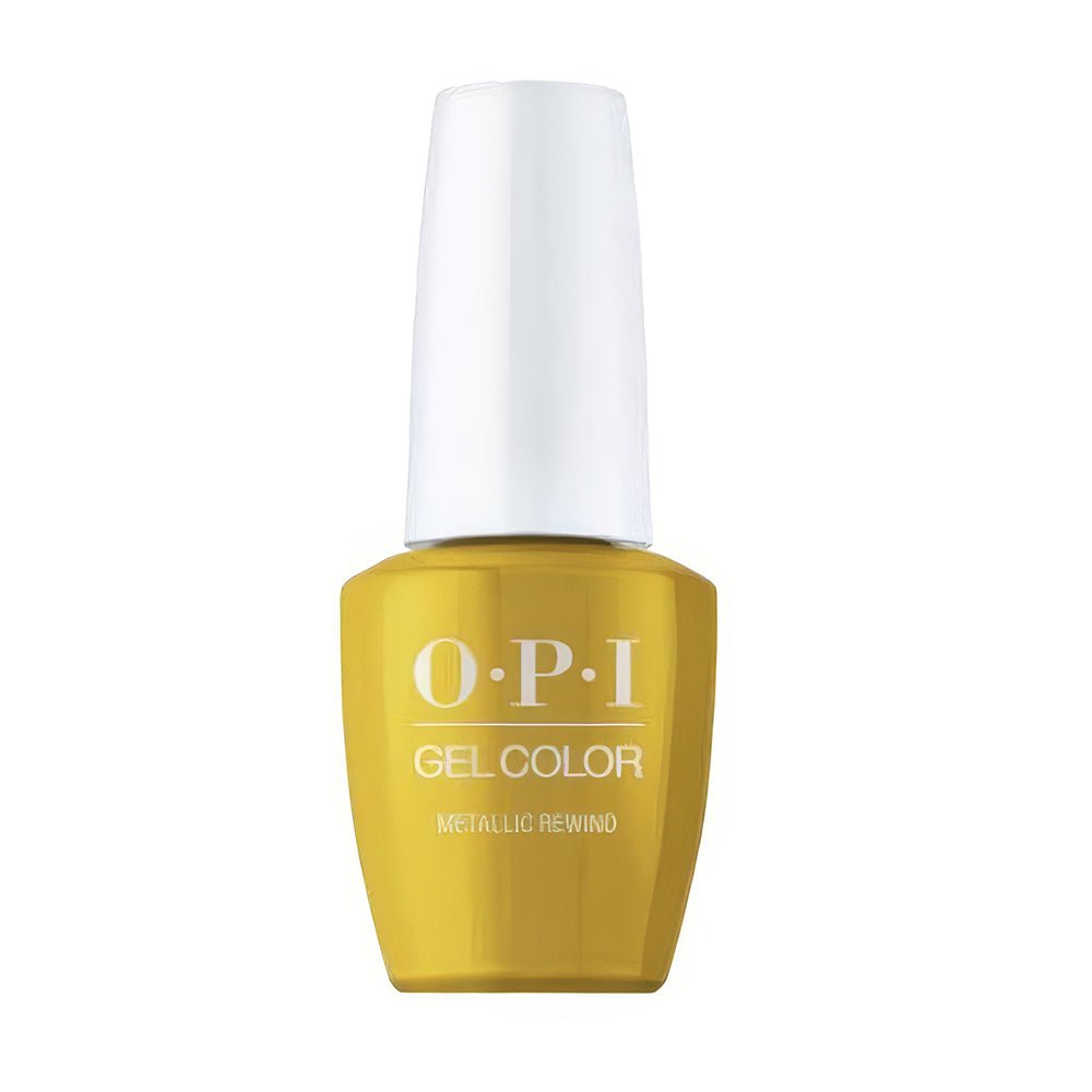 OPI Gel Nail Polish - F022 Metallic Rewind - Gel Polish 0.5oz - DTK Nail Supply
