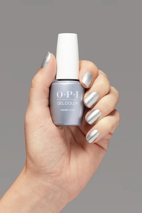 OPI Gel Nail Polish - F024 Chrome Clawz - Gel Polish 0.5oz - DTK Nail Supply