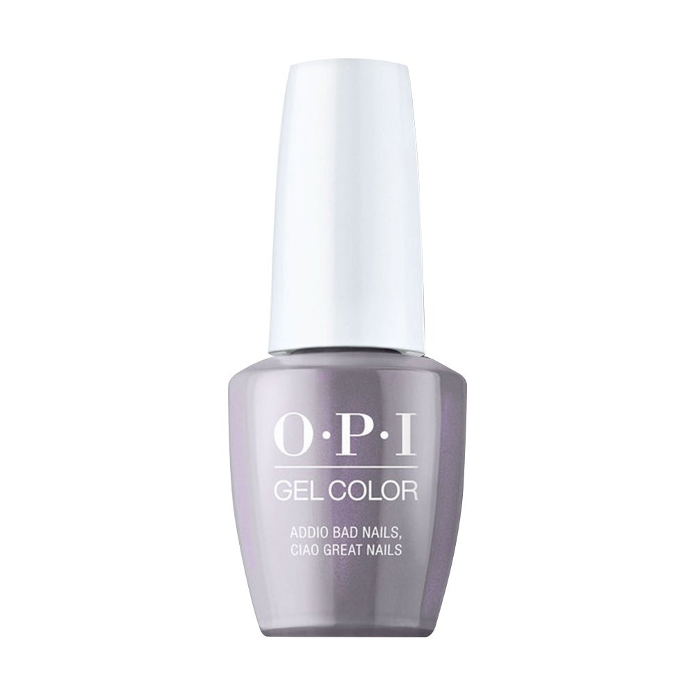 OPI Gel Nail Polish - MI10 Addio Bad Nails, Ciao Great Nails - DTK Nail Supply