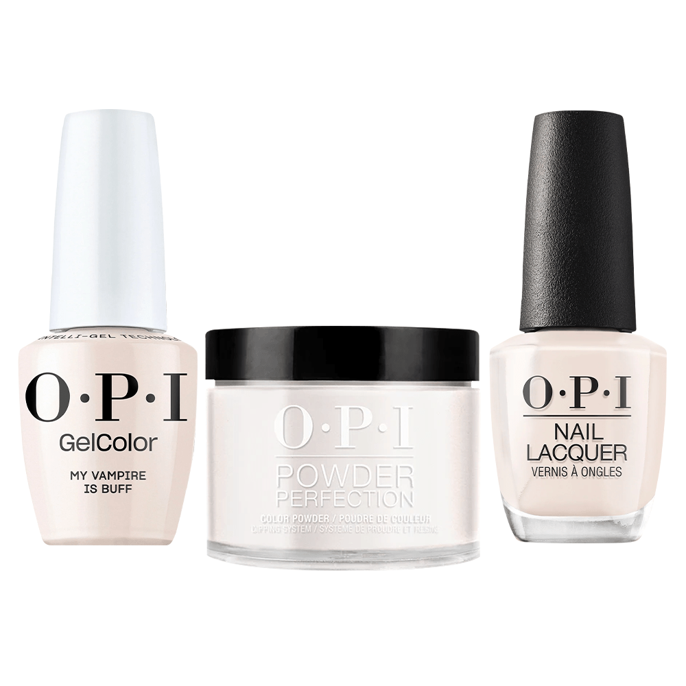 OPI Intelli 3 in 1 - E82 My Vampire is Buff - Dip, Gel & Lacquer Matching - DTK Nail Supply