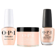 OPI Intelli 3 In 1 - F038 Suzi Take a Vow - Peach, Beige Colors - Dip, Gel & Lacquer Matching (OPI Fall 2026 Collection) - DTK Nail Supply