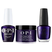 OPI Intelli 3 In 1 - F047 Don't Over Ink It - Blue, Black Colors - Dip, Gel & Lacquer Matching (OPI Fall 2026 Collection) - DTK Nail Supply