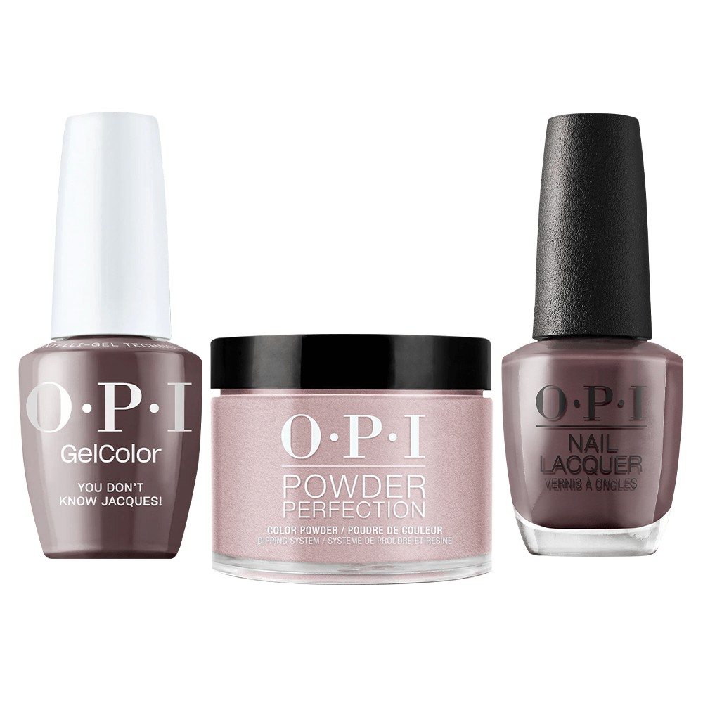OPI Intelli 3 in 1 - F15 You Don't Know Jacques! - Dip, Gel & Lacquer Matching - DTK Nail Supply