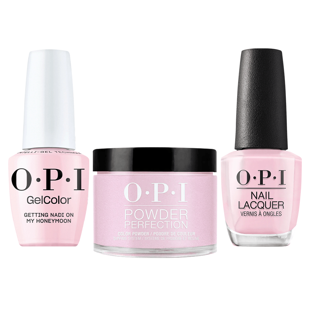 OPI Intelli 3 in 1 - F82 Getting Nadi On My Honeymoon - Dip, Gel & Lacquer Matching - DTK Nail Supply
