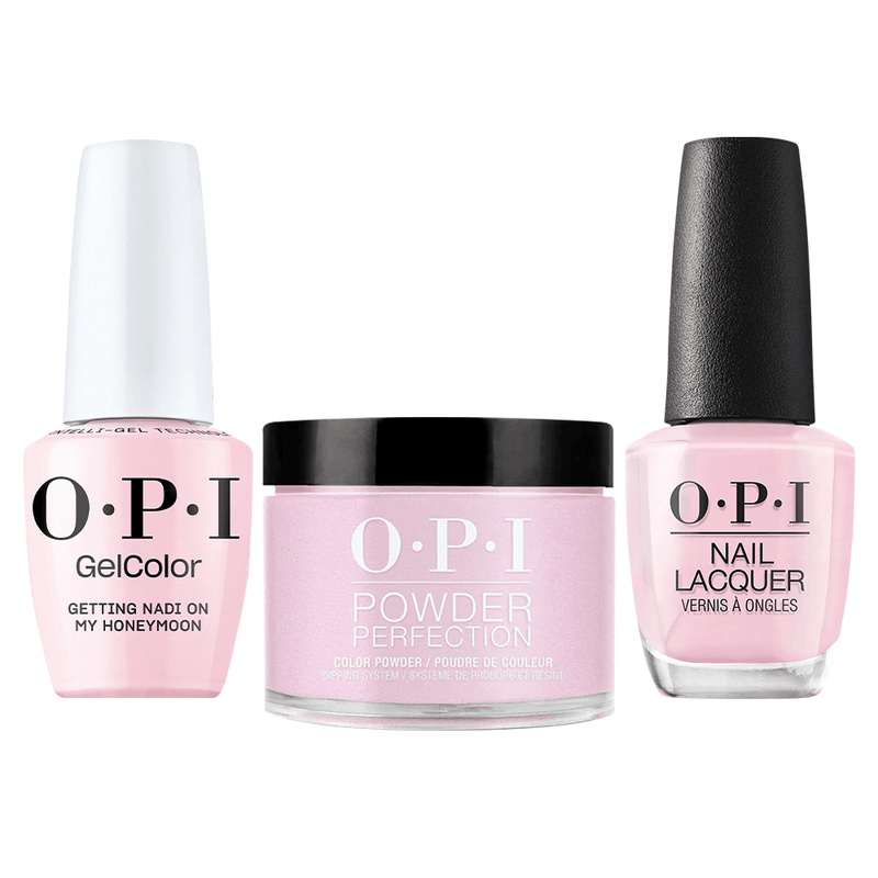 OPI Intelli 3 in 1 - F82 Getting Nadi On My Honeymoon - Dip, Gel & Lacquer Matching - DTK Nail Supply
