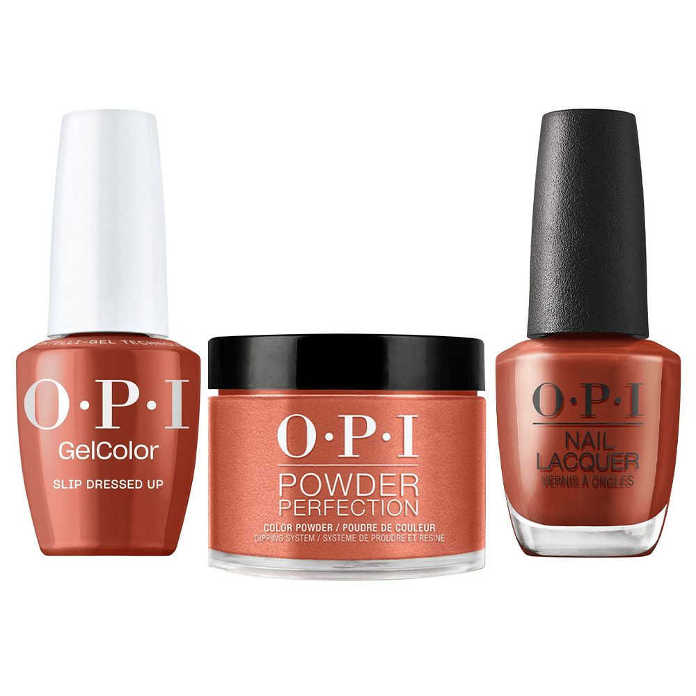 OPI Intelli 3 in 1 - GCF025 Slip Dressed Up - Dip, Gel & Lacquer Matching - DTK Nail Supply