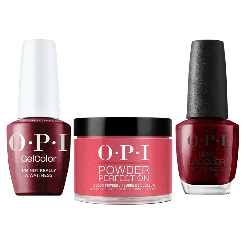 OPI Intelli 3 in 1 - H08 I'm Not Really a Waitress - Dip, Gel & Lacquer Matching - DTK Nail Supply