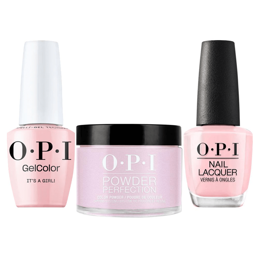 OPI Intelli 3 in 1 - H39 It's a Girl! - Dip, Gel & Lacquer Matching - DTK Nail Supply