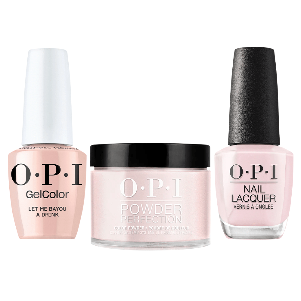 OPI Intelli 3 in 1 - N51 Let Me Bayou a Drink - Dip, Gel & Lacquer Matching - DTK Nail Supply