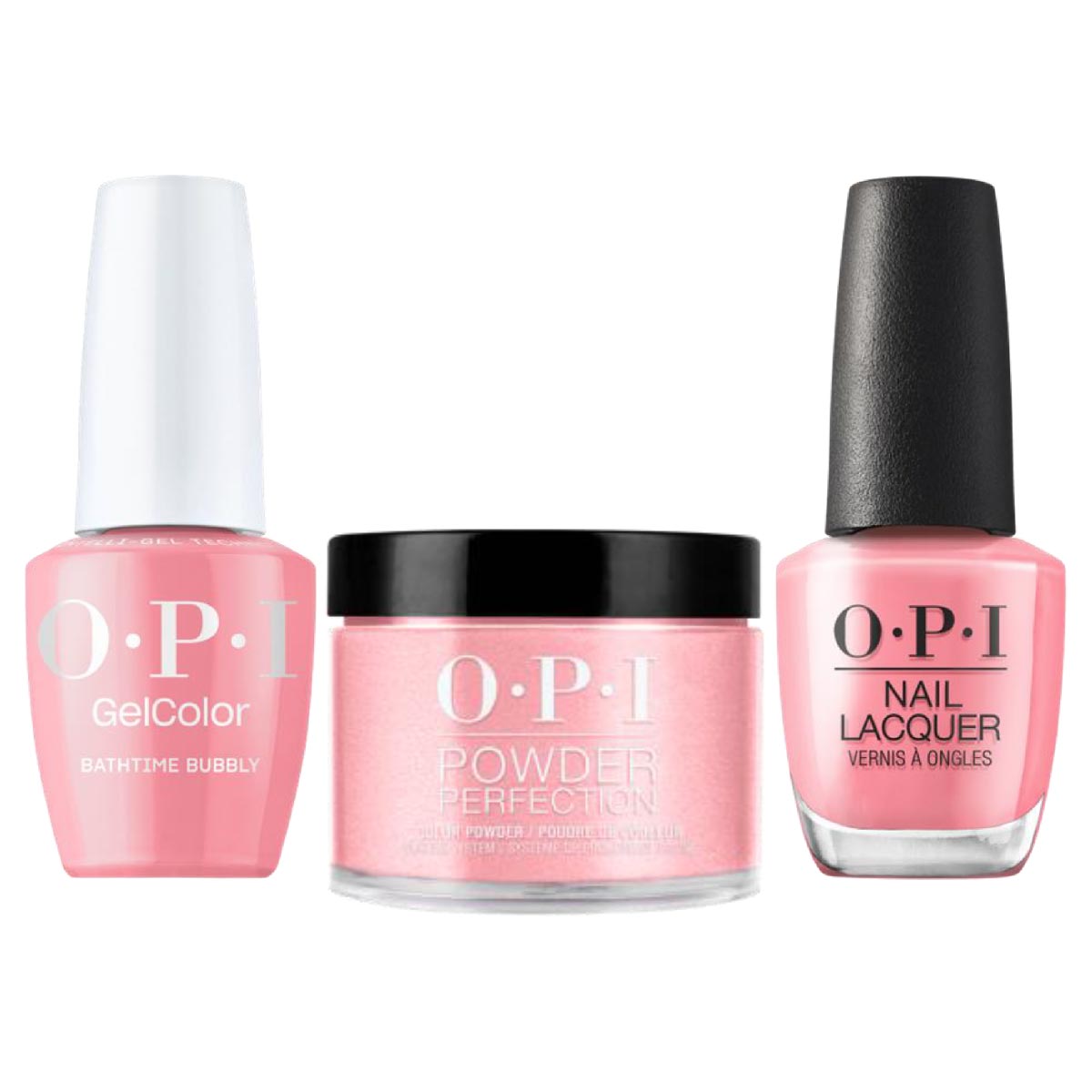 OPI Intelli 3 in 1 - S065 Bathtime Bubbly - Dip, Gel & Lacquer Matching - DTK Nail Supply