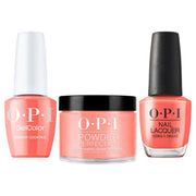 OPI Intelli 3 in 1 - S068 Shrimp Cocktail - Dip, Gel & Lacquer Matching - DTK Nail Supply