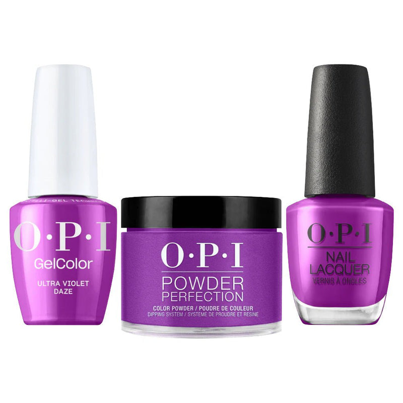 OPI Intelli 3 In 1 - S074 Ultra Violet Daze - Purple Color - Dip, Gel & Lacquer Matching (OPI Summer 2026 Collection) - DTK Nail Supply