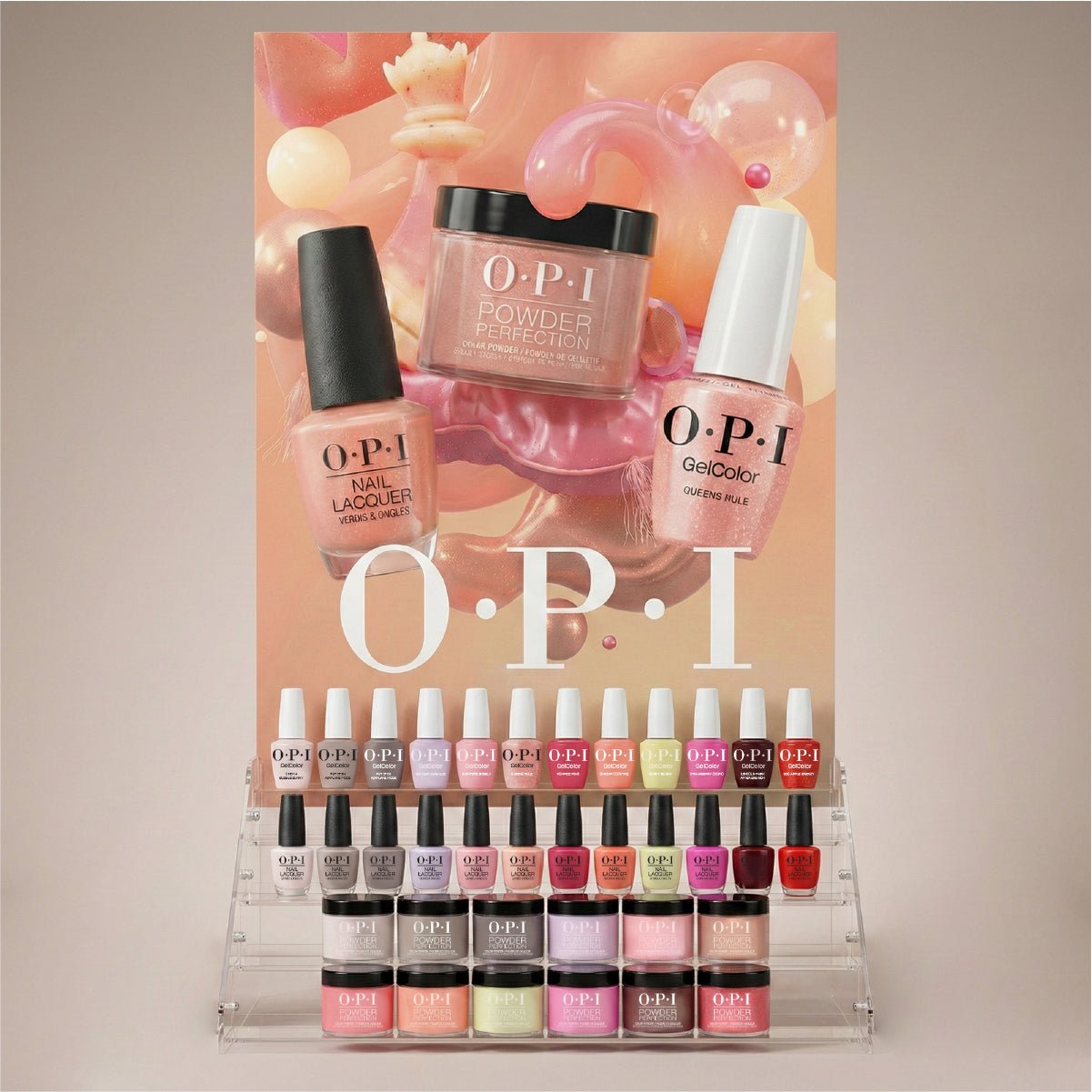 OPI Intelli 3 in 1 - Set 12 Gel Colors - OPI Spring 2026 The New OPIcons Collection - Dip, Gel & Lacquer Matching - DTK Nail Supply