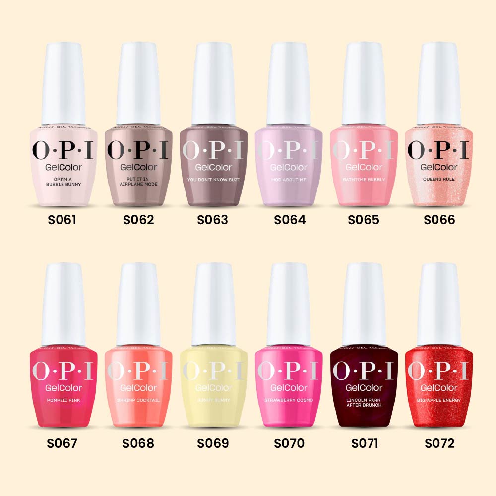 OPI Intelli 3 in 1 - Set 12 Gel Colors - OPI Spring 2026 The New OPIcons Collection - Dip, Gel & Lacquer Matching - DTK Nail Supply