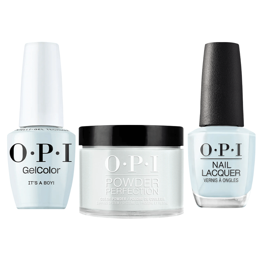 OPI Intelli 3 in 1 - T75 It's a Boy! - Dip, Gel & Lacquer Matching - DTK Nail Supply