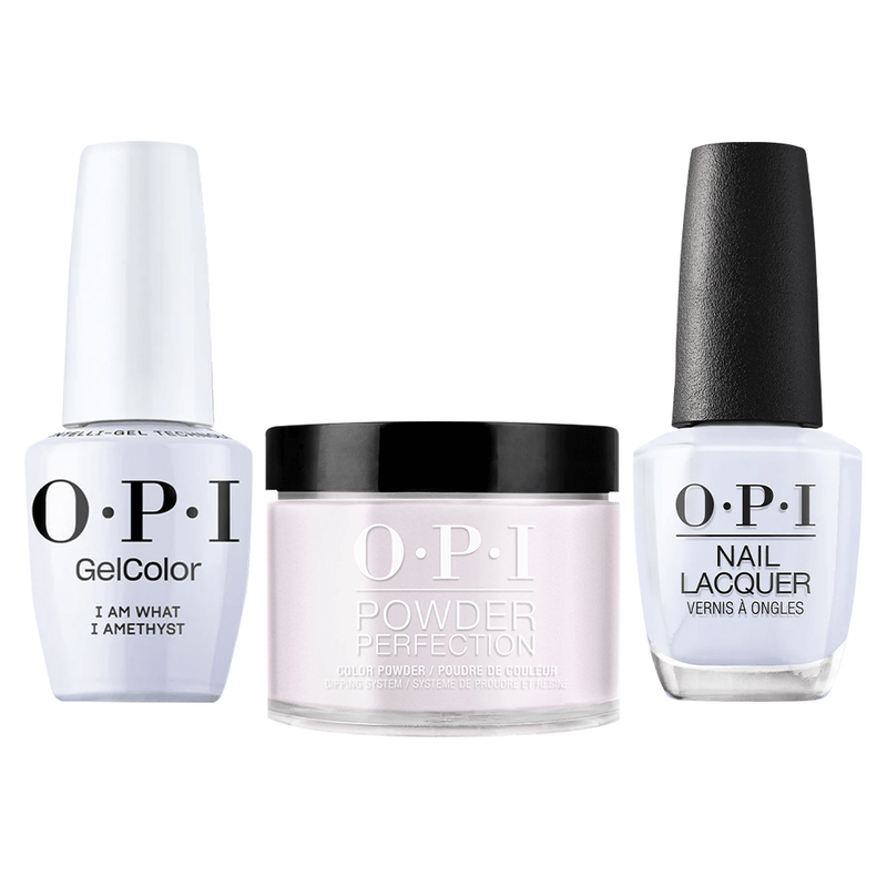 OPI Intelli 3 in 1 - T76 I Am What I Amethyst - Dip, Gel & Lacquer Matching - DTK Nail Supply