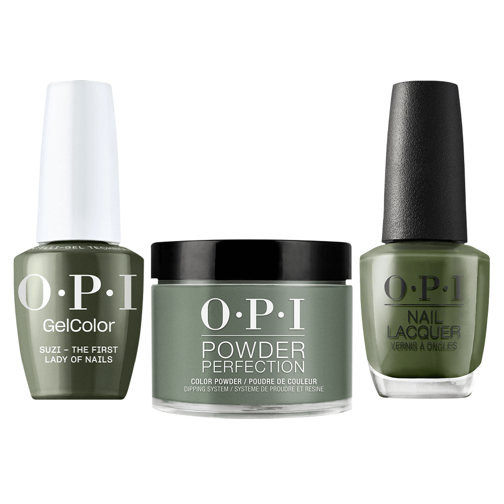 OPI Intelli 3 in 1 - W55 Suzi The First Lady of Nails - Dip, Gel & Lacquer Matching - DTK Nail Supply