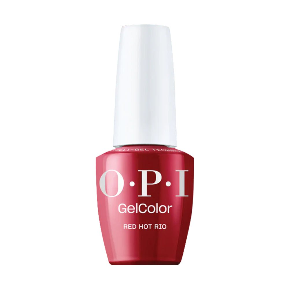 OPI Intelli - Gel - A70 Red Hot Rio - Gel Color 0.5 oz - DTK Nail Supply