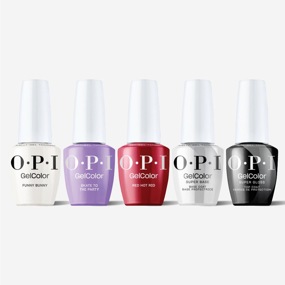 OPI Intelli - Gel - Best Sellers 3 Shade Set - Super Base Coat, Super Gloss Top Coat & Intelli - Gel - Set 1 - DTK Nail Supply