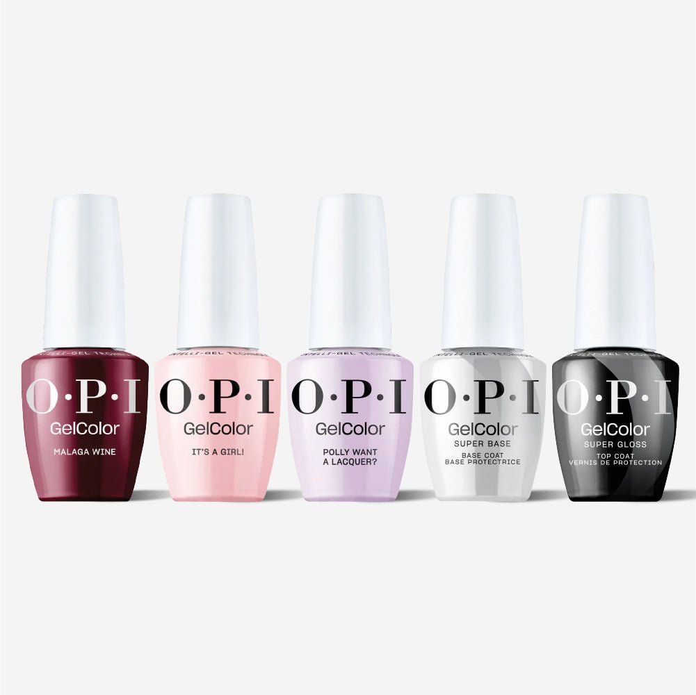 OPI Intelli - Gel - Best Sellers 3 Shade Set - Super Base Coat, Super Gloss Top Coat & Intelli - Gel - Set 4 - DTK Nail Supply