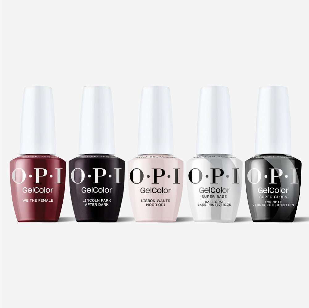 OPI Intelli - Gel - Best Sellers 3 Shade Set - Super Base Coat, Super Gloss Top Coat & Intelli - Gel - Set 5 - DTK Nail Supply