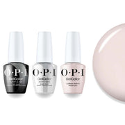 OOPI Intelli-Gel Combo - Super Base Coat, Super Gloss Top Coat & L16 Lisbon Wants Moor, FREE Nail Sticker - DTK Nail Supply