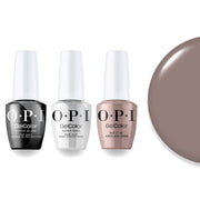 OPI Intelli - Gel Combo - Super Base Coat, Super Gloss Top Coat & S062 Put It In Airplane Mode - DTK Nail Supply