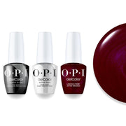 OPI Intelli - Gel Combo - Super Base Coat, Super Gloss Top Coat & S071 Lincoln Park After Brunch - DTK Nail Supply