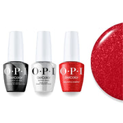 OPI Intelli - Gel Combo - Super Base Coat, Super Gloss Top Coat & S072 Big Apple Energy - DTK Nail Supply