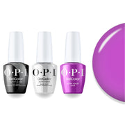 OPI Intelli - Gel Combo - Super Base Coat, Super Gloss Top Coat & S074 Ultra Violet Daze - Purple Gel Color (OPI Summer 2026 Collection) - DTK Nail Supply