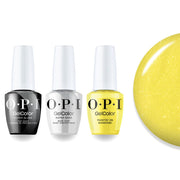OPI Intelli - Gel Combo - Super Base Coat, Super Gloss Top Coat & S079 Paintin' On Sunshine! - Yellow Gel Color (OPI Summer 2026 Collection) - DTK Nail Supply