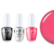 OPI Intelli - Gel Combo - Super Base Coat, Super Gloss Top Coat & S080 Bright Where I Belong! - Pink Gel Color (OPI Summer 2026 Collection) - DTK Nail Supply