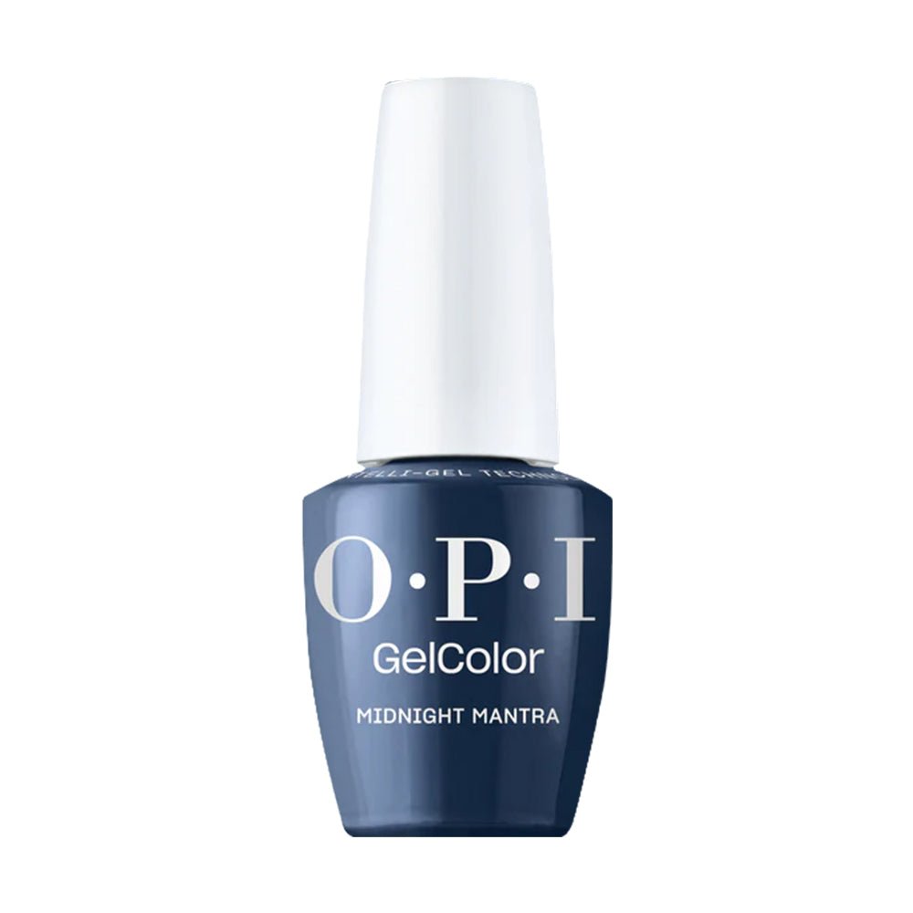 OPI Intelli - Gel - F009 Midnight Mantra - Gel Color 0.5 oz - DTK Nail Supply
