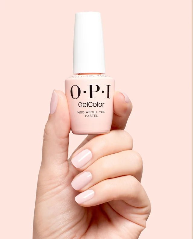 OPI Intelli-Gel - F037 Mod About You Pastel - Pink, Beige - Gel Color 0.5 oz (OPI Fall 2026 Collection) - DTK Nail Supply