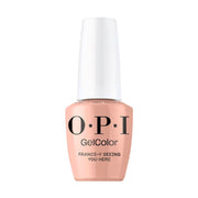 OPI Intelli-Gel - F039 France-y Seeing You Here - Peach, Pink - Gel Color 0.5 oz (OPI Fall 2026 Collection) - DTK Nail Supply