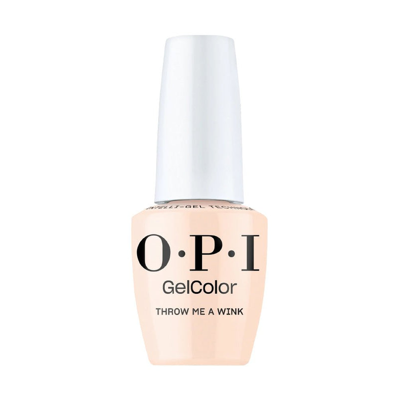 OPI Intelli-Gel - F044 Throw Me a Wink - White - Gel Color 0.5 oz (OPI Fall 2026 Collection) - DTK Nail Supply