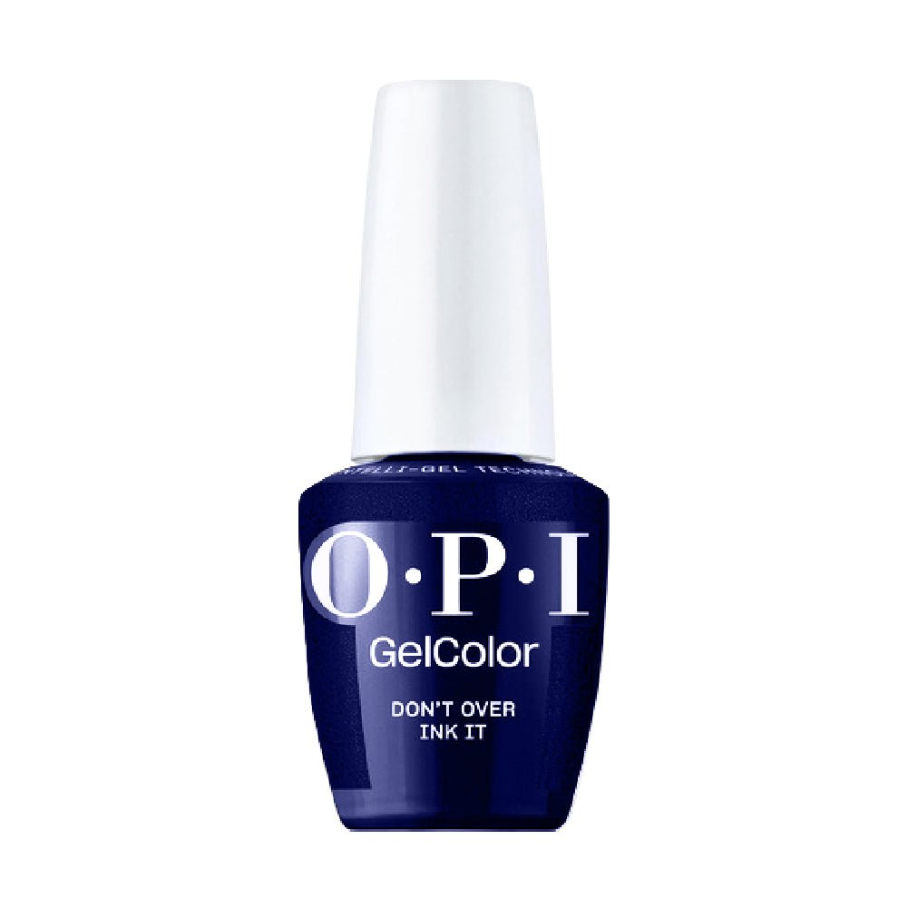 OPI Intelli-Gel - F047 Don't Over Ink It - Blue, Black - Gel Color 0.5 oz (OPI Fall 2026 Collection) - DTK Nail Supply