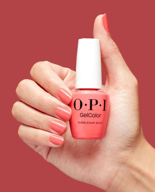 OPI Intelli - Gel - GCF030 Bubblegum Goth - Gel Color 0.5 oz - DTK Nail Supply