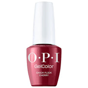 OPI Intelli-Gel H02 Chick Flick Cherry bright cherry red gel polish 0.5 oz - DTK Nail Supply